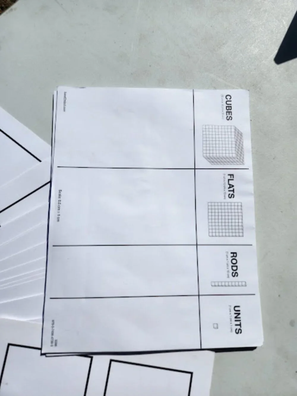 Math Manipulatives Mathematics Mat Sheets Place Value Addition Subtraction Algeb